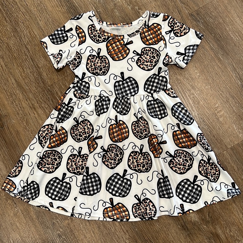 Fall Pumpkin Dress